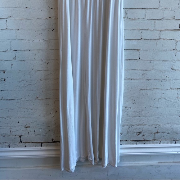 Off shoulder maternity breastfeeding maxi dress - Picture 4 of 5